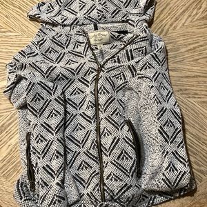 Lucky brand zip up sweater